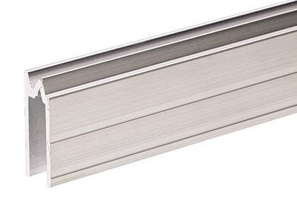Adam Hall Hardware 6202 - Perfil híbrido de aluminio para Perfil de Tapa 7 mm 4 Metros Adam Hall Hardware 6202 - Perfil hÃbrido de alumi