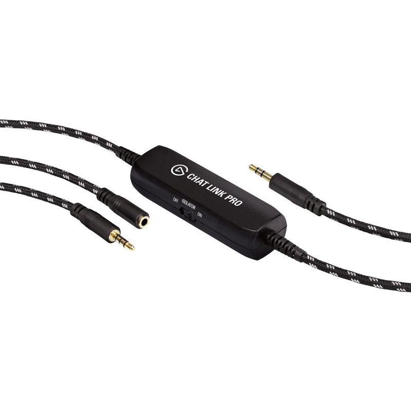 Elgato Chat Link Pro Adaptador de Audio para PS5/PS4/Nintendo Switch Chat Link Pro