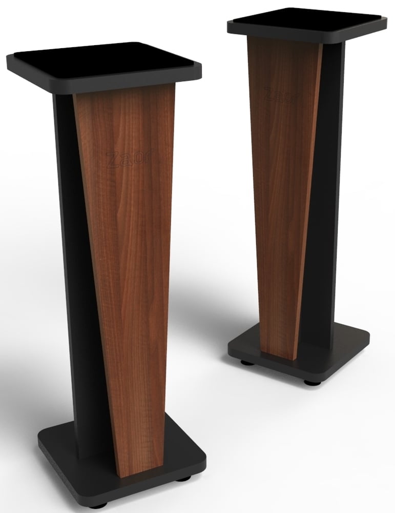 Zaor Stand Croce 36 Walnut/Black Soporte altavoz 2 unidades Stand Croce 36 Walnut/Black Soporte altavoz 2 unid