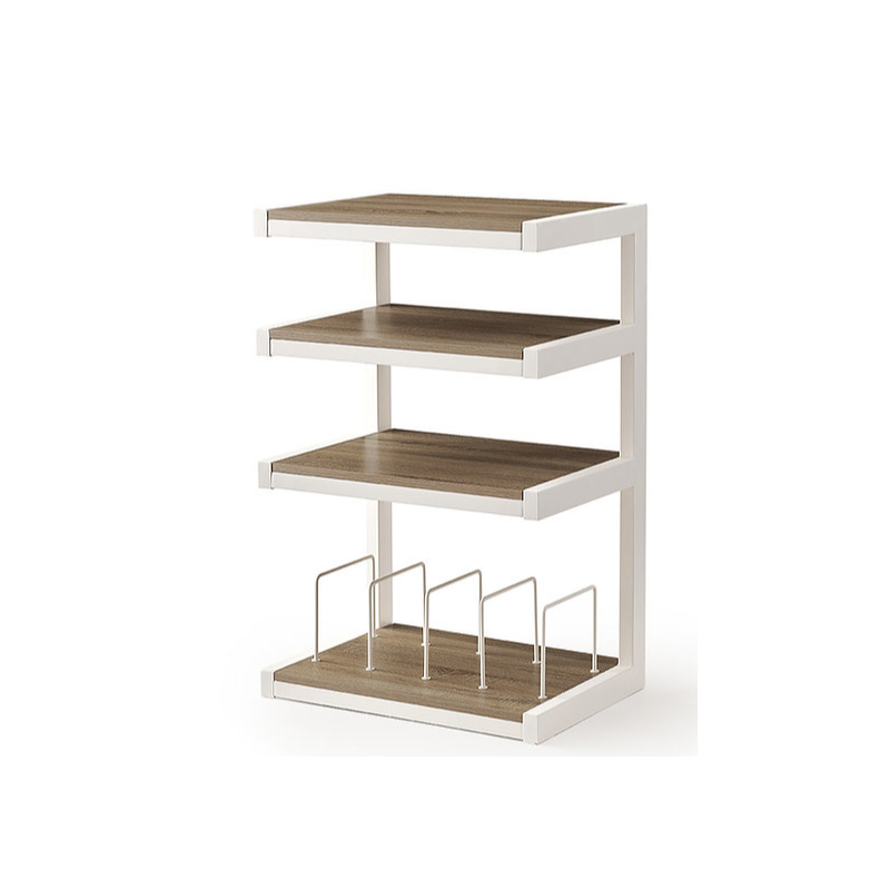 Norstone Esse Vinyl White Satin - Oak Mueble Hifi Esse Vinyl White Satin - Oak