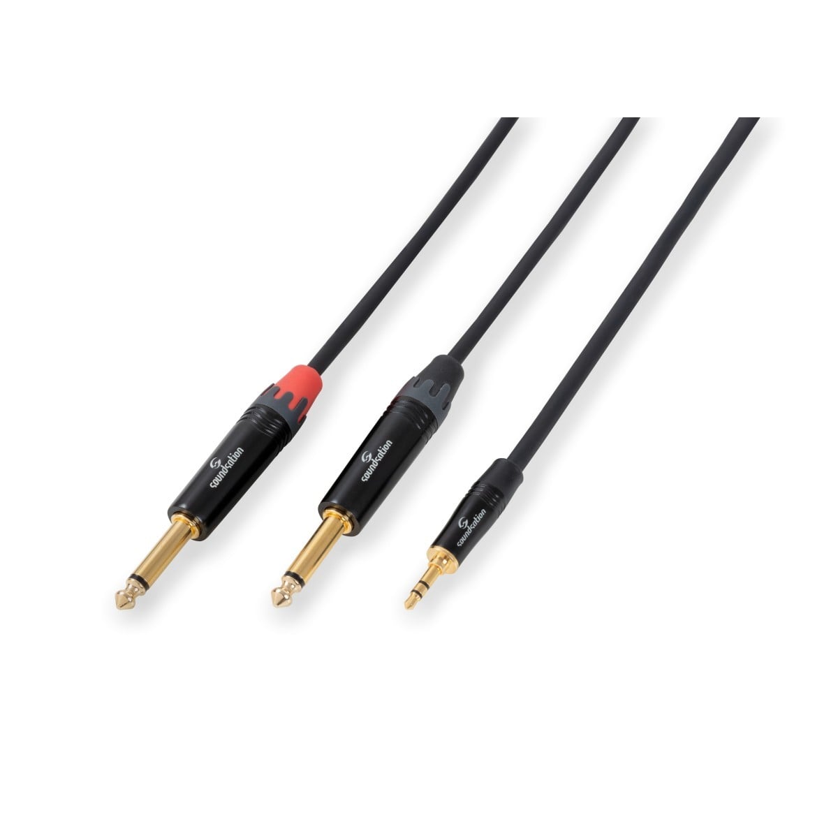 Soundsation Cable adaptador Wiremaster WM-MJ2J15 Mini jack estéreo 3,5 - 2 x Jack WM-MJ2J15