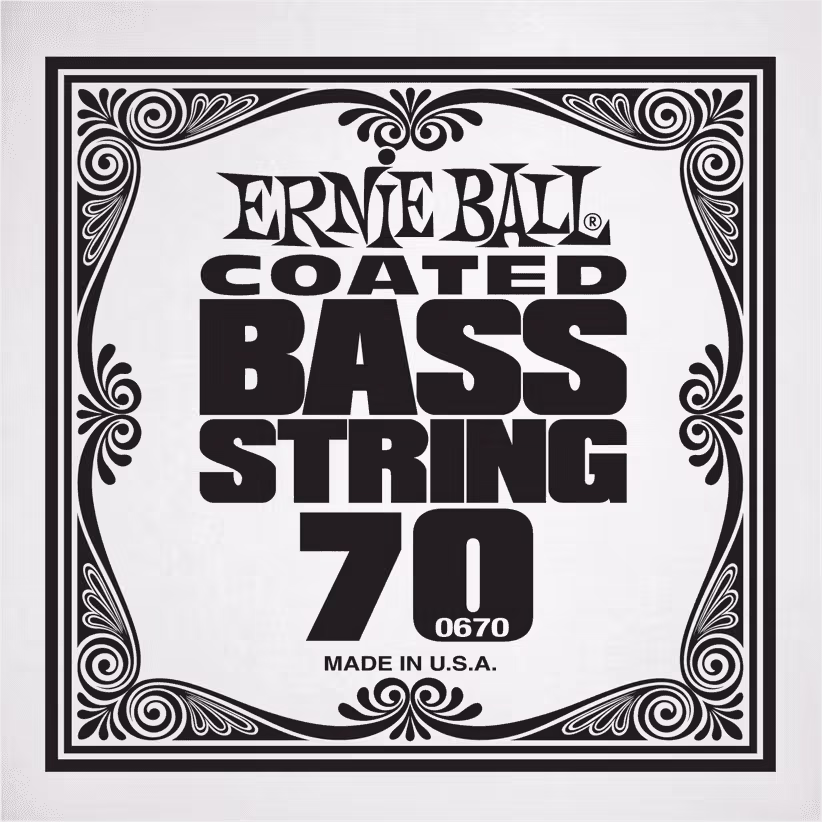 ERNIE BALL Cuerda Bajo Slinky Coated Entorchada 070 CEB0670