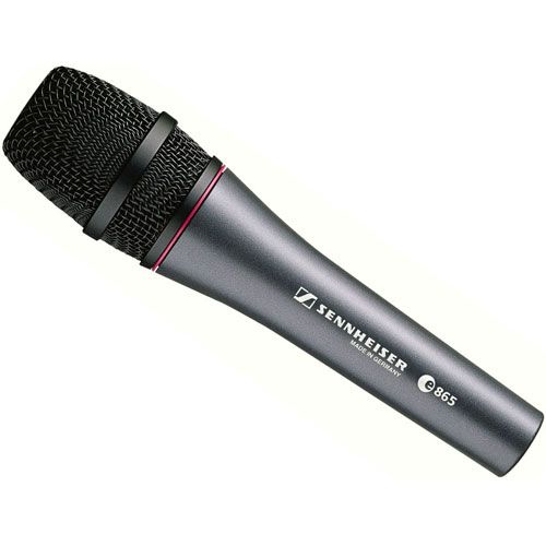 Sennheiser E-865 Microfono Vocal Super Cardiode Condensador  , E865 E865
