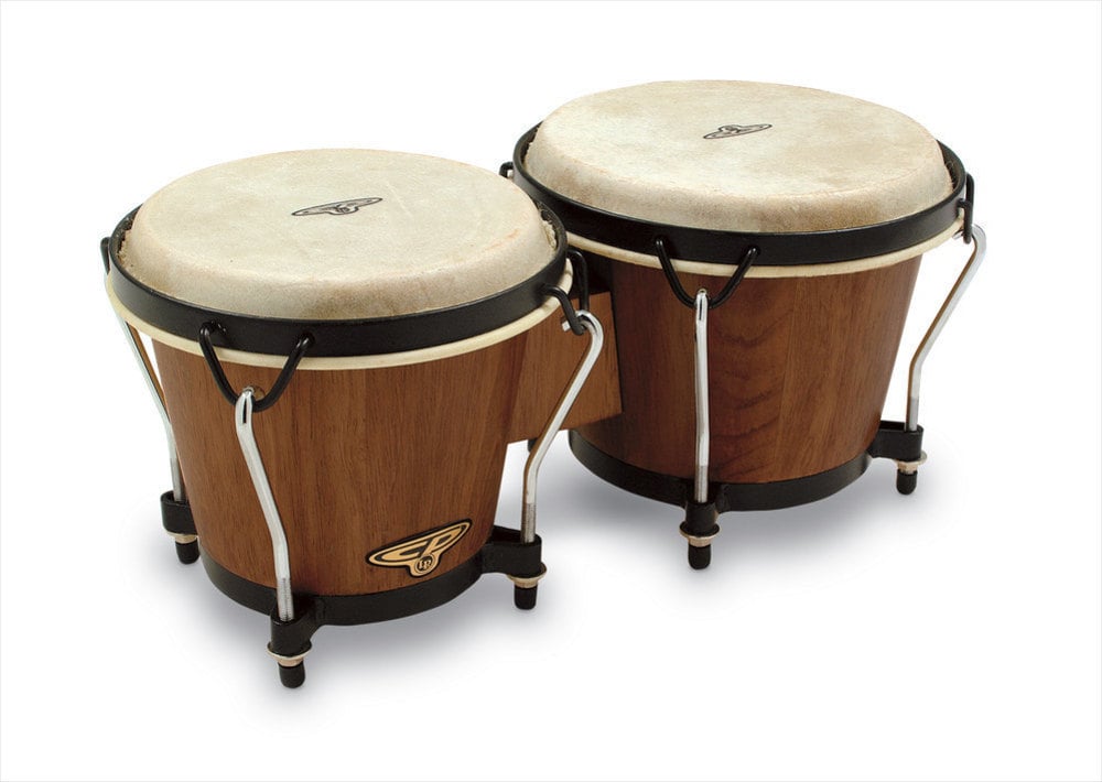 LP CP221-DW Set de Bongos 6"+7" Dark Wood CP221-DW