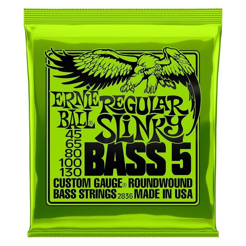 Ernie Ball 2836 Slinky Cuerdas Para Bajo 45-130 2836