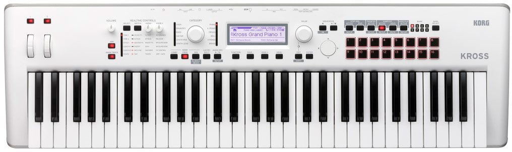 Korg Kross 2 61 White  Workstation Kross 2-61 WH