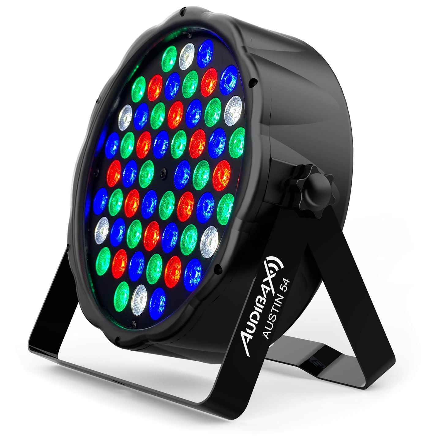 Audibax Austin 54 Foco Led Par 54 Leds x 1w RGBw Flat DMX Austin 54