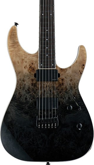 LTD M-1000HT Black Fade Guitarra Eléctrica M-1000HT Black fade