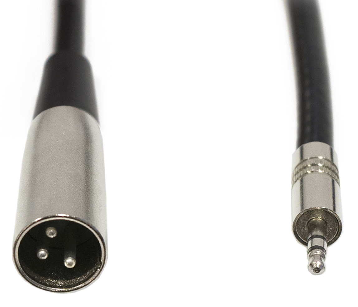 Ecler Cable Estéreo Minijack - XLRm 2 Metros CNXMJXLR2