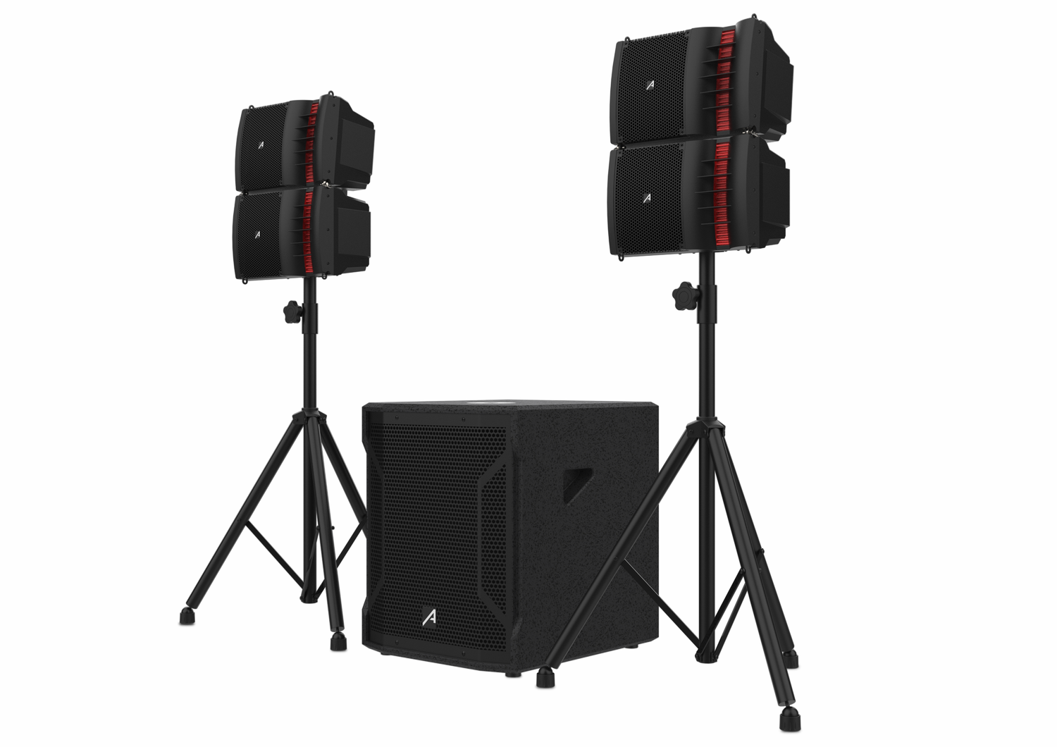 Audibax Seattle 1000 Sistema PA Line Array Bluetooth + Soportes Seattle 1000