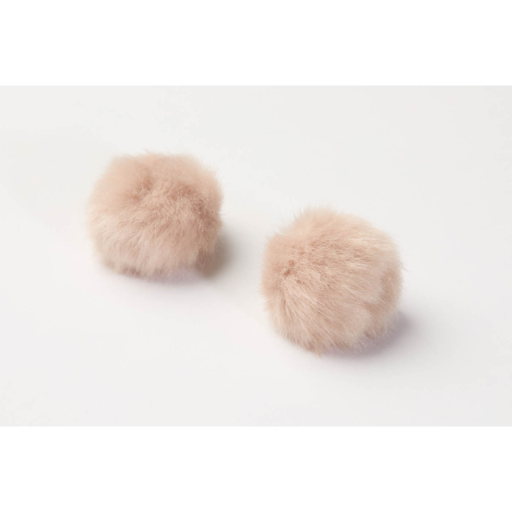DPA AIR1-BEIGE-S Antiviento lavalier/headset. Beige. Tamaño S(2.5-4.3mm). 2uds. AIR1-BEIGE-S