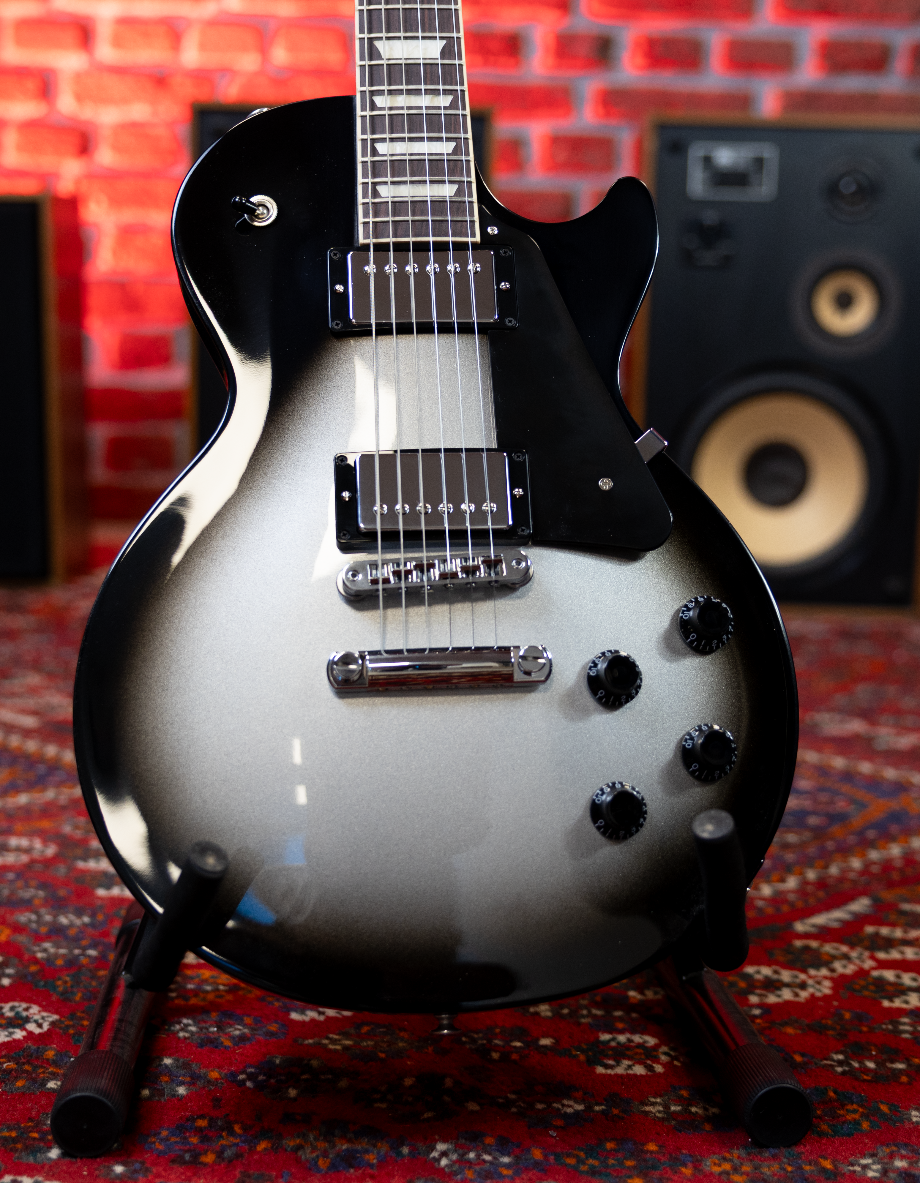Gibson Les Paul Studio Silverburst Guitarra Eléctrica Funda Incluída Les Paul Studio Silverburst