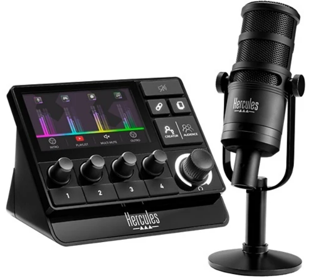 Hercules Stream Essentials Kit XLR Stream Essentials