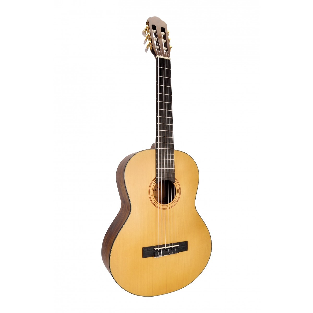Soundsation Guitarra clásica CST34-NTS de 3/4 con tapa de abeto macizo y roseta g CST34-NTS