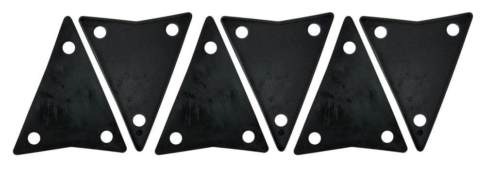 Latin Percussion Galaxy (3-orificios) Conga Hardware Almohadilla de plástico para la p LP630