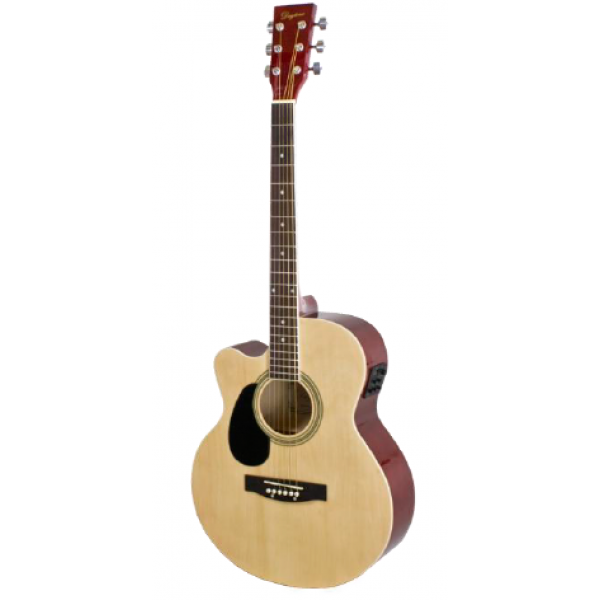 Daytona Cutaway Electrificada Natural Zurda A401CENALH
