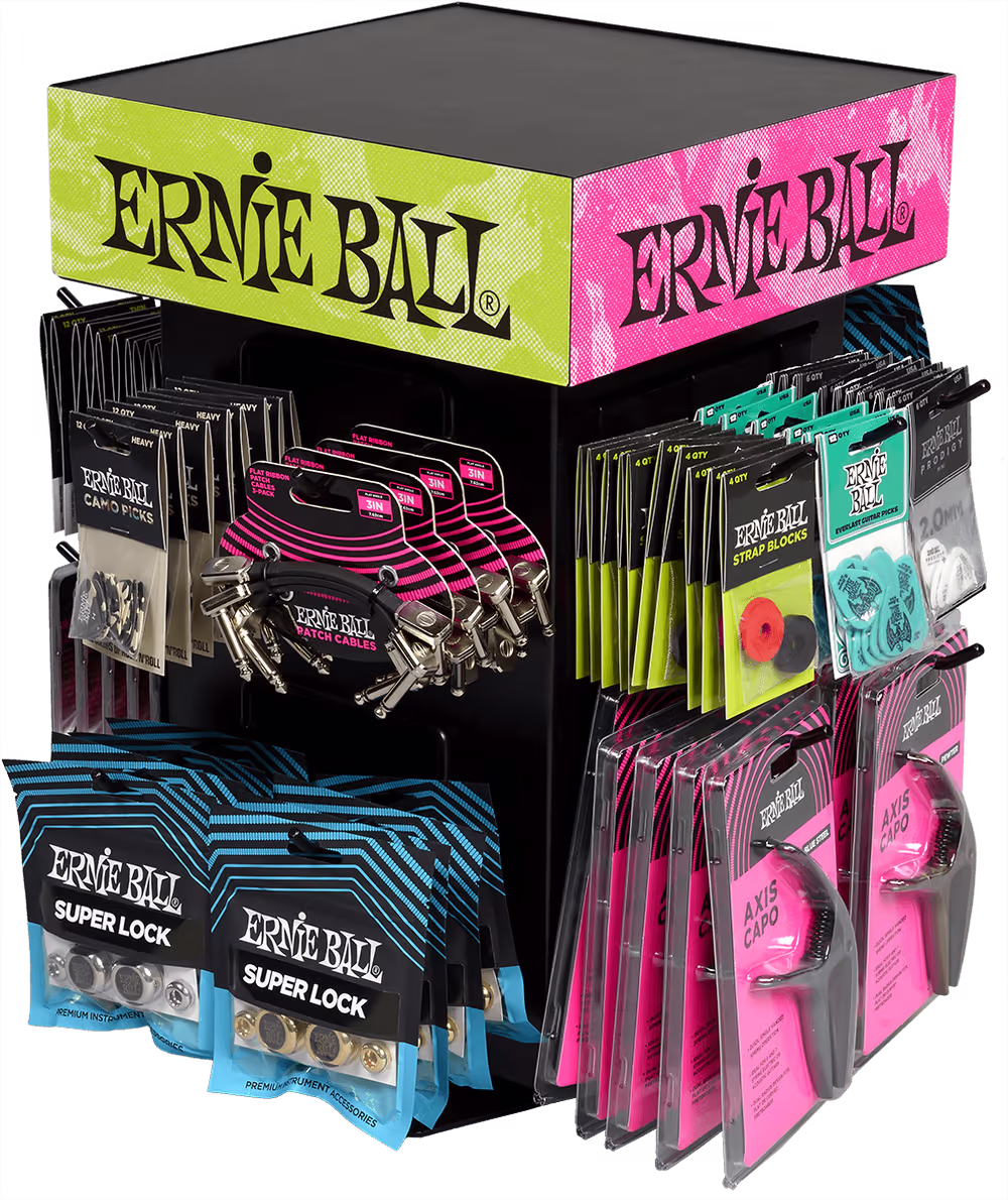 ERNIE BALL Display Sobremesa Giratorio YERNDISPLAY05