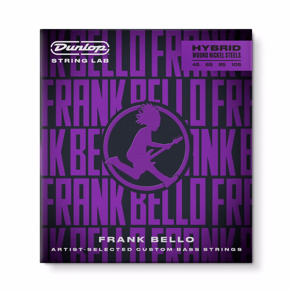 Dunlop Juego Cuerdas Bajo Eléctrico Lab Frank Bello Hybrid 45-105 CDUFBHYN45105