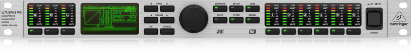 BEHRINGER DCX2496 Control de altavoces de 24-Bit/96kHz dcx-2496