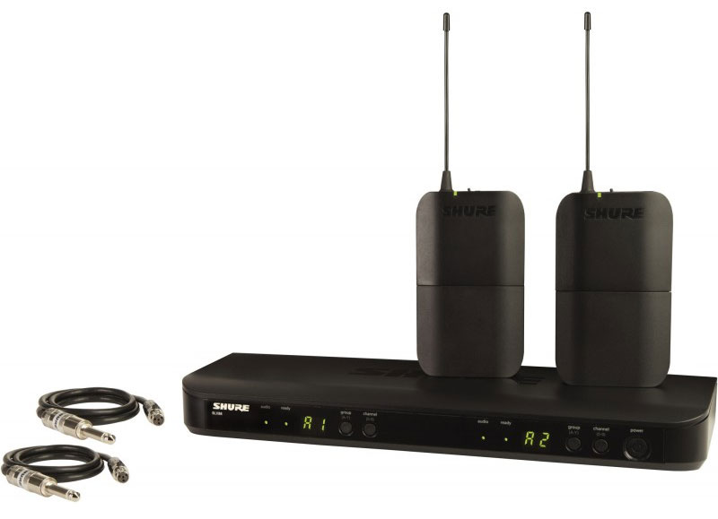 SHURE BLX188E Sistema inalambrico instrumento BLX-188E BLX 188E