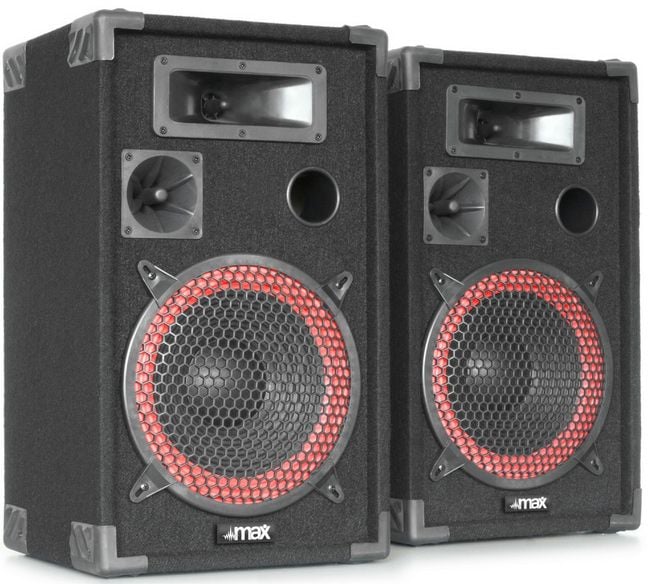 Max XEN 3508 Cajas para PA 8" pareja 170733 XEN 3508