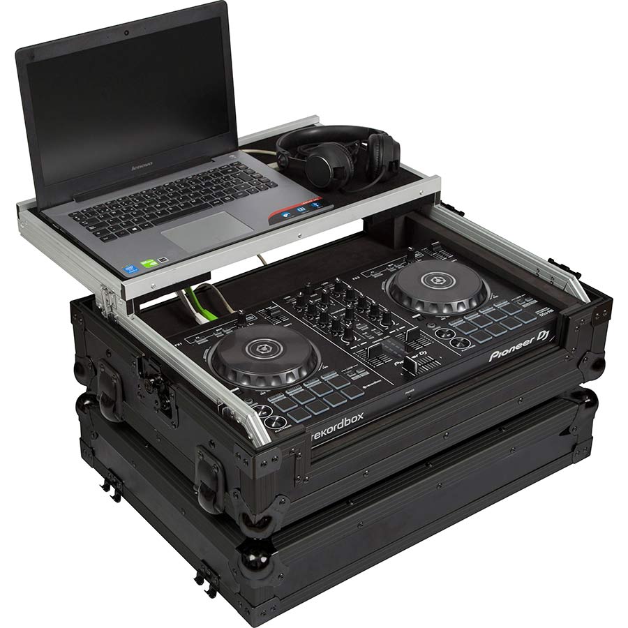 Walkasse WMC-PRO4BK Flight case para controlador Dj WMC-PRO4BK