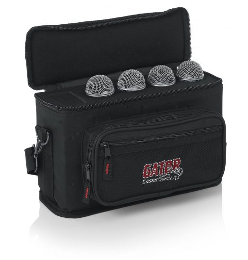 Gator GM-4 Bolsa para 4 Microfonos GM-4