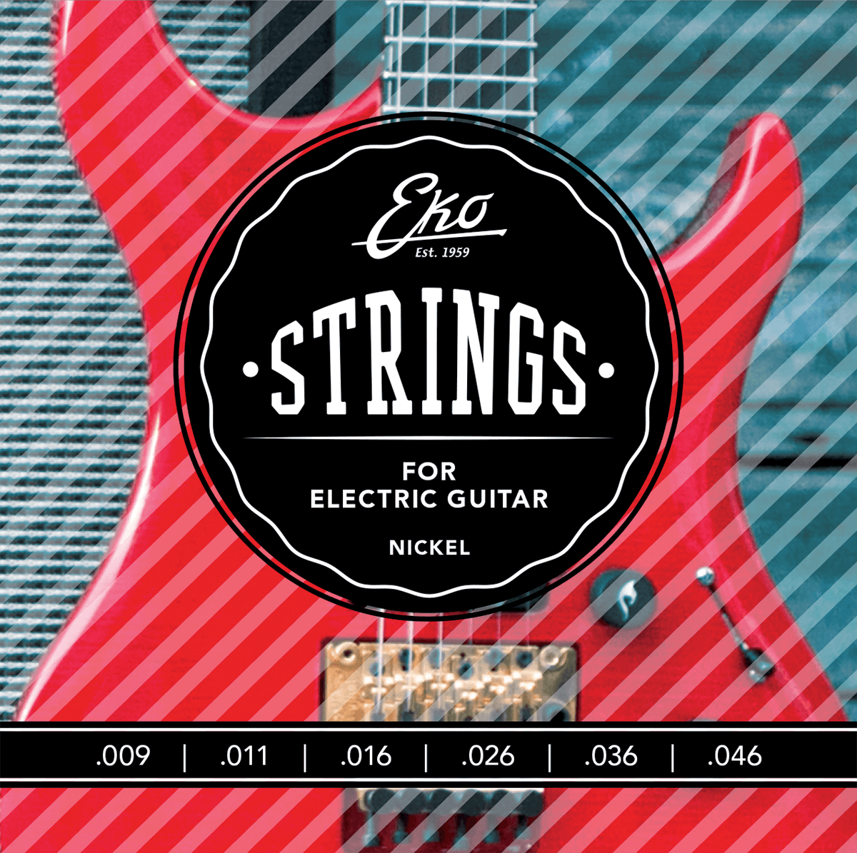 Eko Nickel Light 9-46 Cuerdas Para Guitarra Electrica NICKEL LIGHT 9-46
