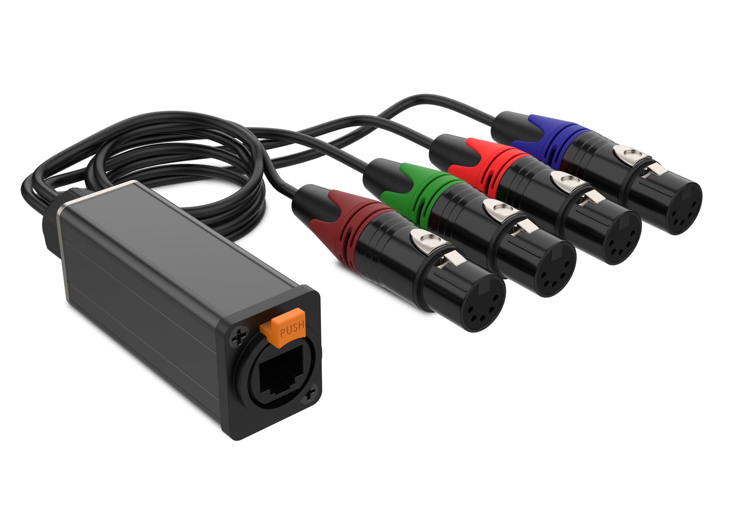 Audibax RJ-4 Cable XLR Hembra 5 Pines RJ-4 XLR 5