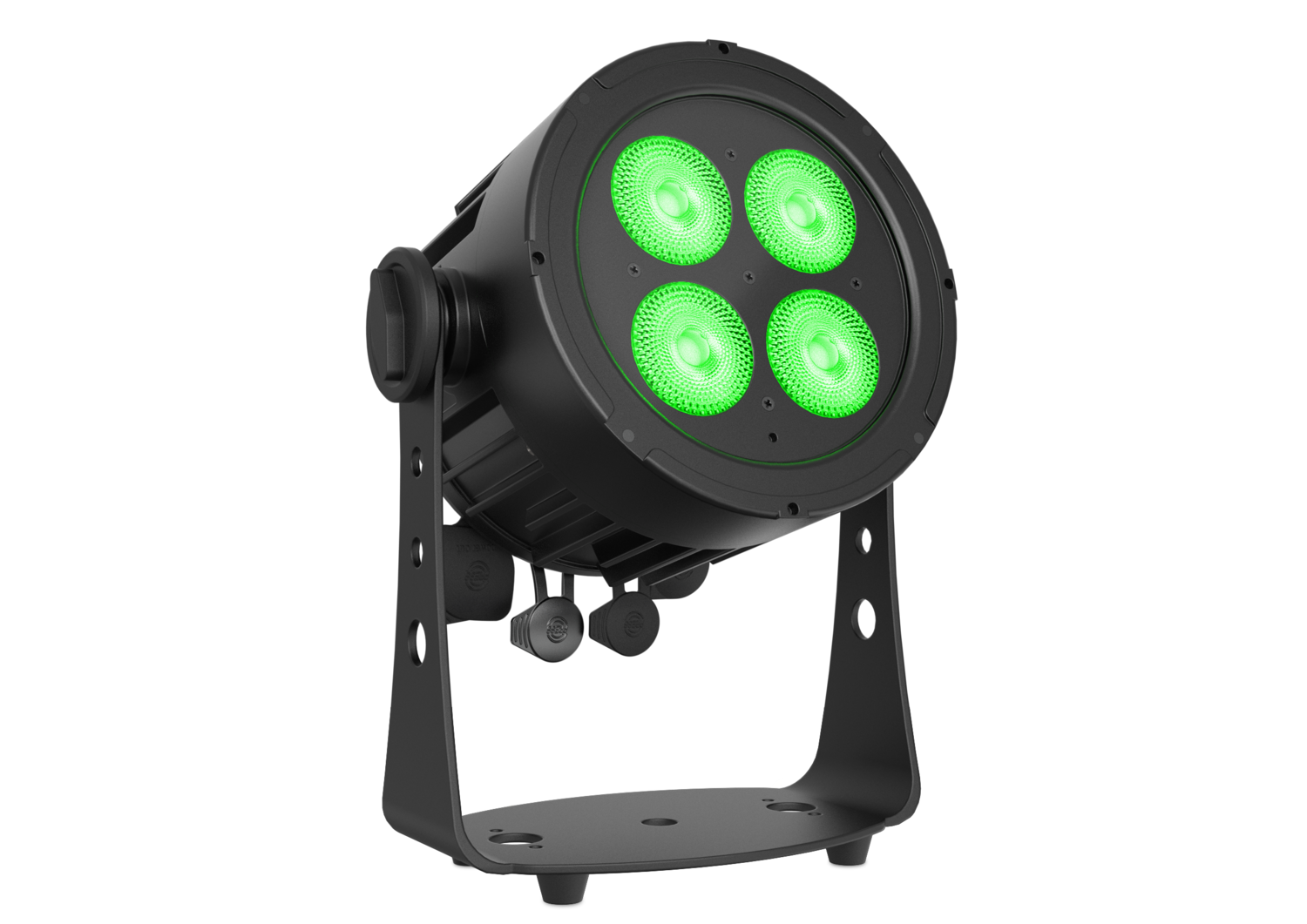Audibax Pro Splash 80 Foco Par LED Profesional 80w Exterior RGBALC 6in1 IP65 Splash 80