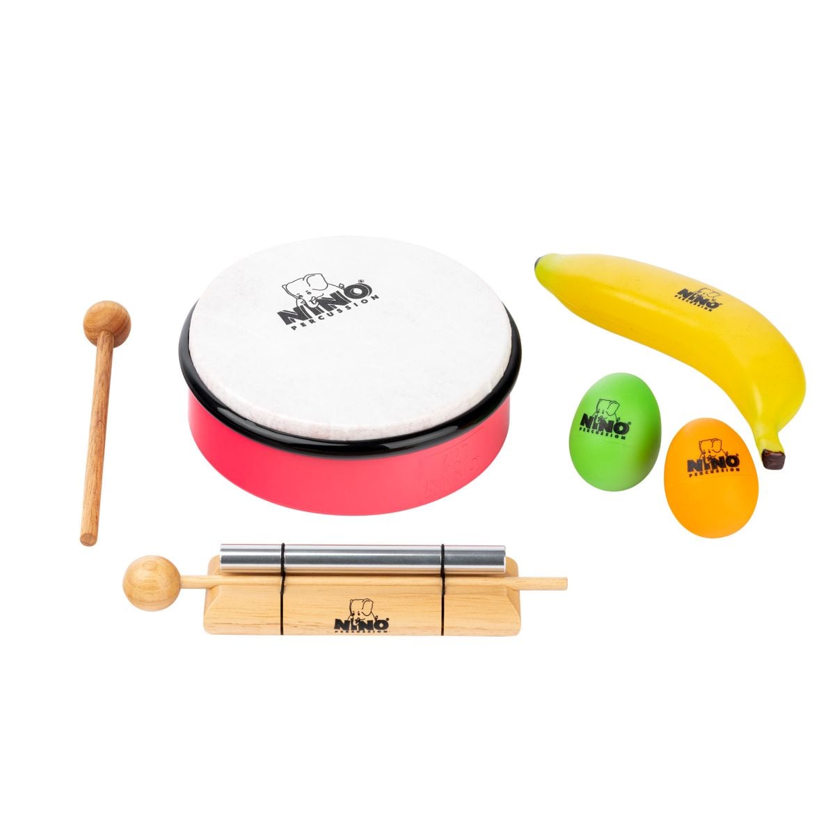 Nino Percussion Mixed Rhythm Set, 5 Pcs. Ninos NINOSET8