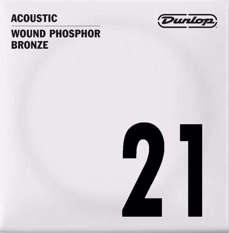 Dunlop Cuerda Acústica Dunlop 92/8 Phosphor Bronze .021 CDUDAP21
