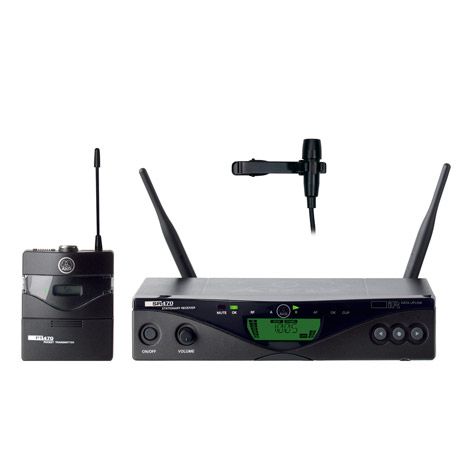 AKG WMS-470 PRESENTER Microfono Inalambrico Solapa SR470+PT470+CK99 wms470 presenter