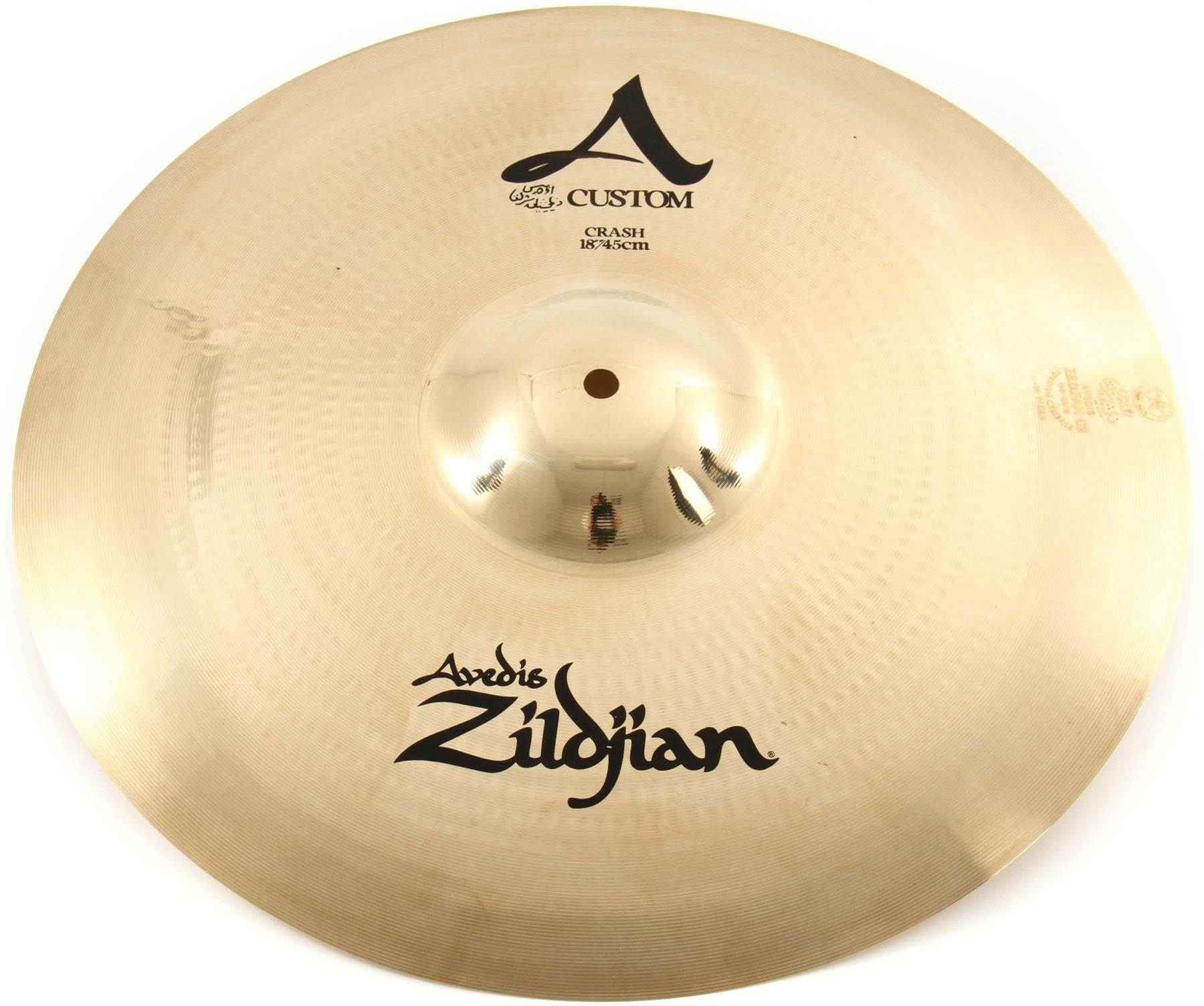 ZILDJIAN CRASH 17" A CUSTOM CRASH 17" A CUSTOM