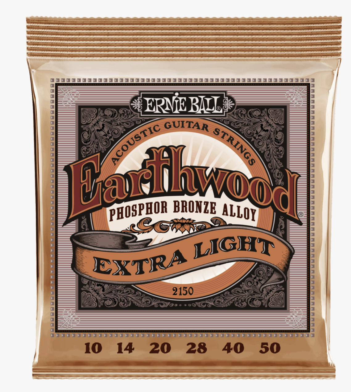 Ernie Ball 2150 Phosphor/Bz Xlight Slinky Cuerdas Para Guitarra Acustica 10-50 2150 Slinky Phosphor/Bz Xlight