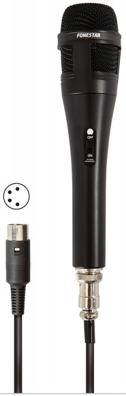 Fonestar FDM-1060-4B Micrófono dinámico de mano bus FDM-1060-4B
