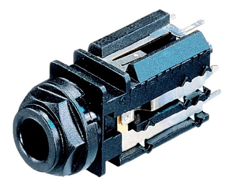 Neutrik NJ 5FDV Conector Jack Estereo Conmutable Doble NJ 5FDV