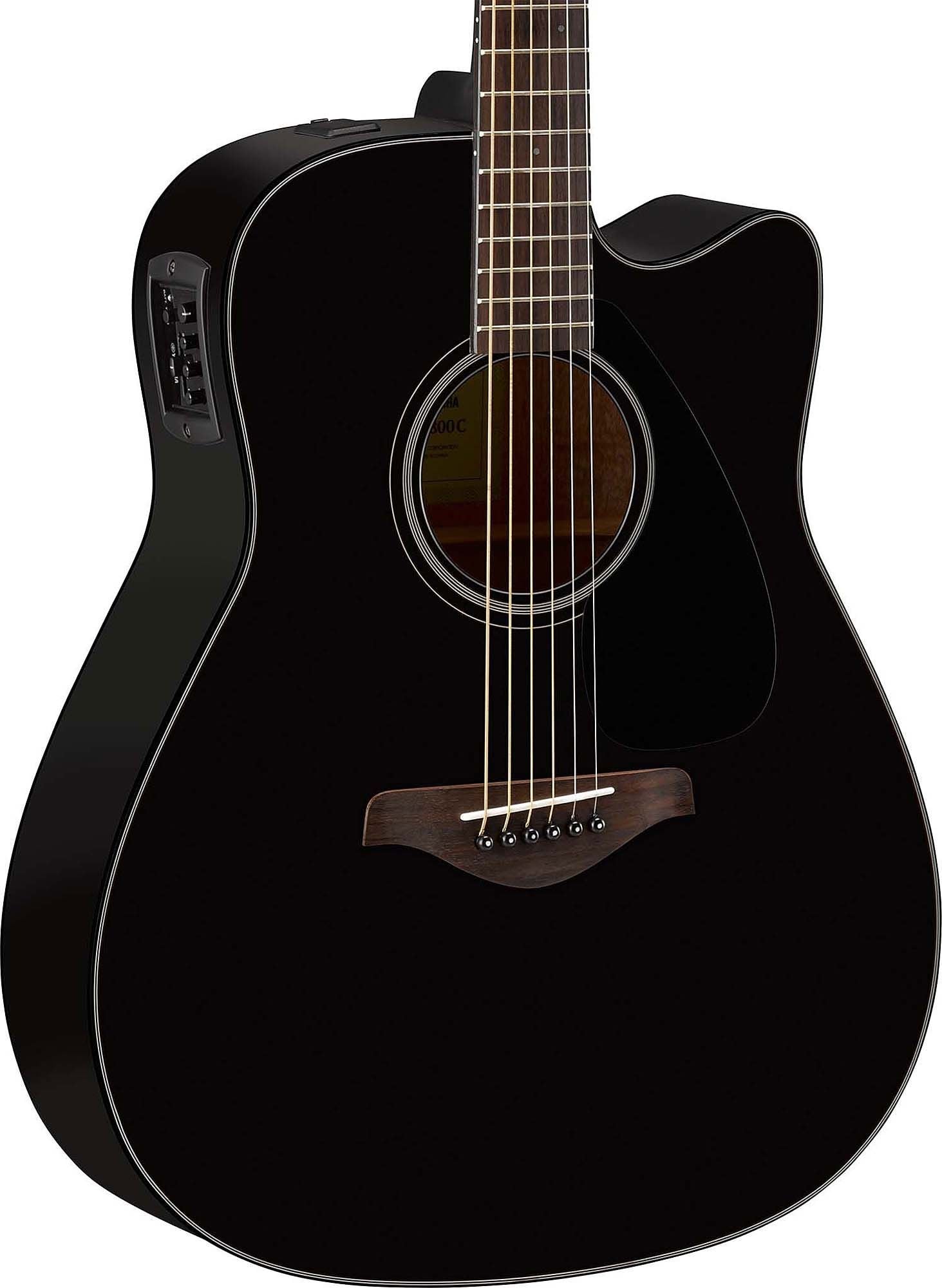 Yamaha FGX800C BL II Guitarra Electro Acustica FGX800C BL II
