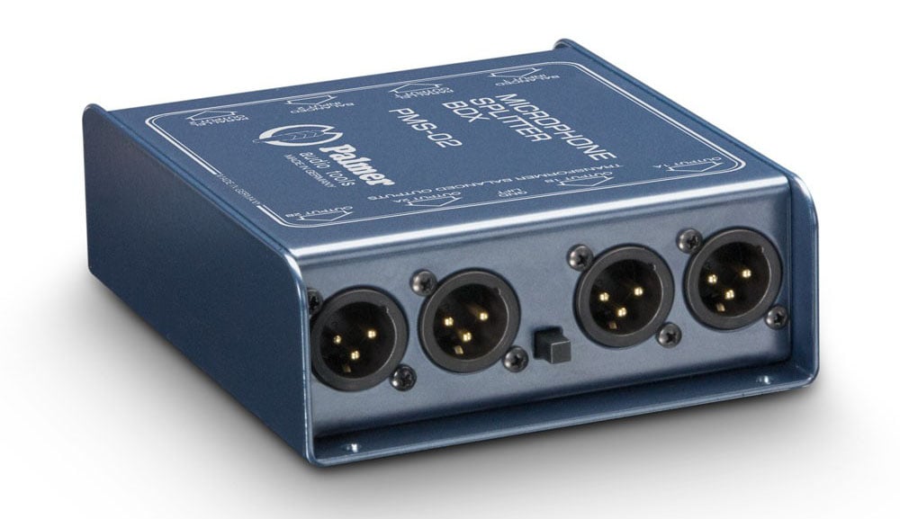 Palmer Pms 02 Splitter De Micro De 2 Canales Pro Pms 02