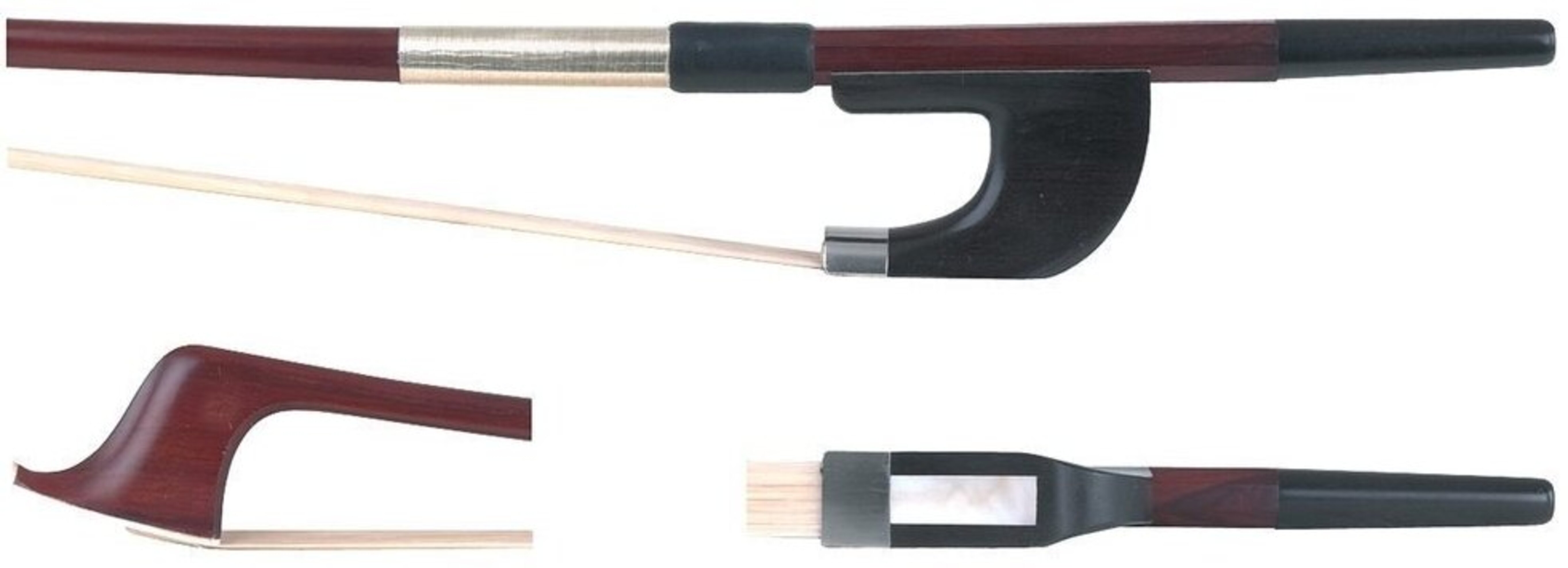 Gewa Arco de Contrabajo Madera Brasil Estudiante 1/8 Arco de Contrabajo Madera Brasil Estudiante 1/8