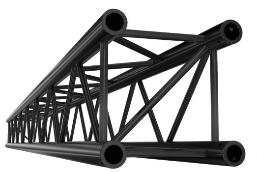 Showtec PQ30400B Straight 4000mm Black Pro-30 Square P Truss PQ30400B