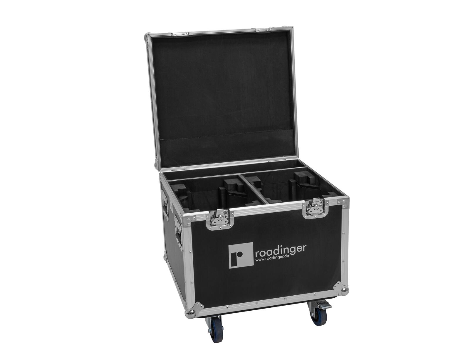 Roadinger 2x EYE-1940 Flightcase con ruedas 2x EYE-1940