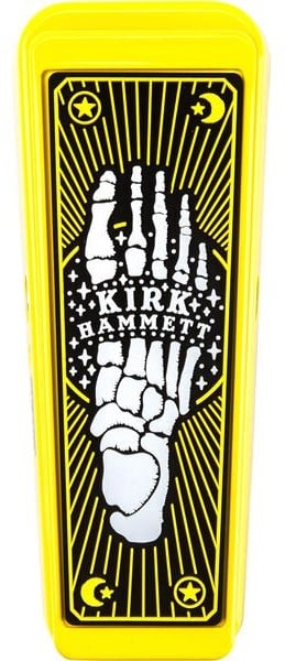 Dunlop FX CryBaby Kirk hammet Signature Yellow Sparkle Edition CryBaby Kirk hammet Signature Yellow Sparkle Editi
