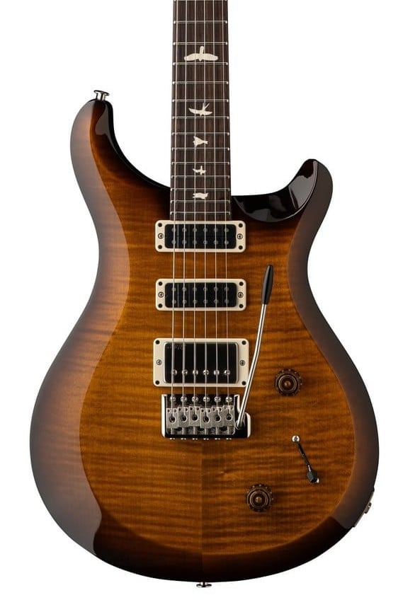 PRS S2 Studio Black Amber Guitarra Eléctrica S2 Studio Black Amber