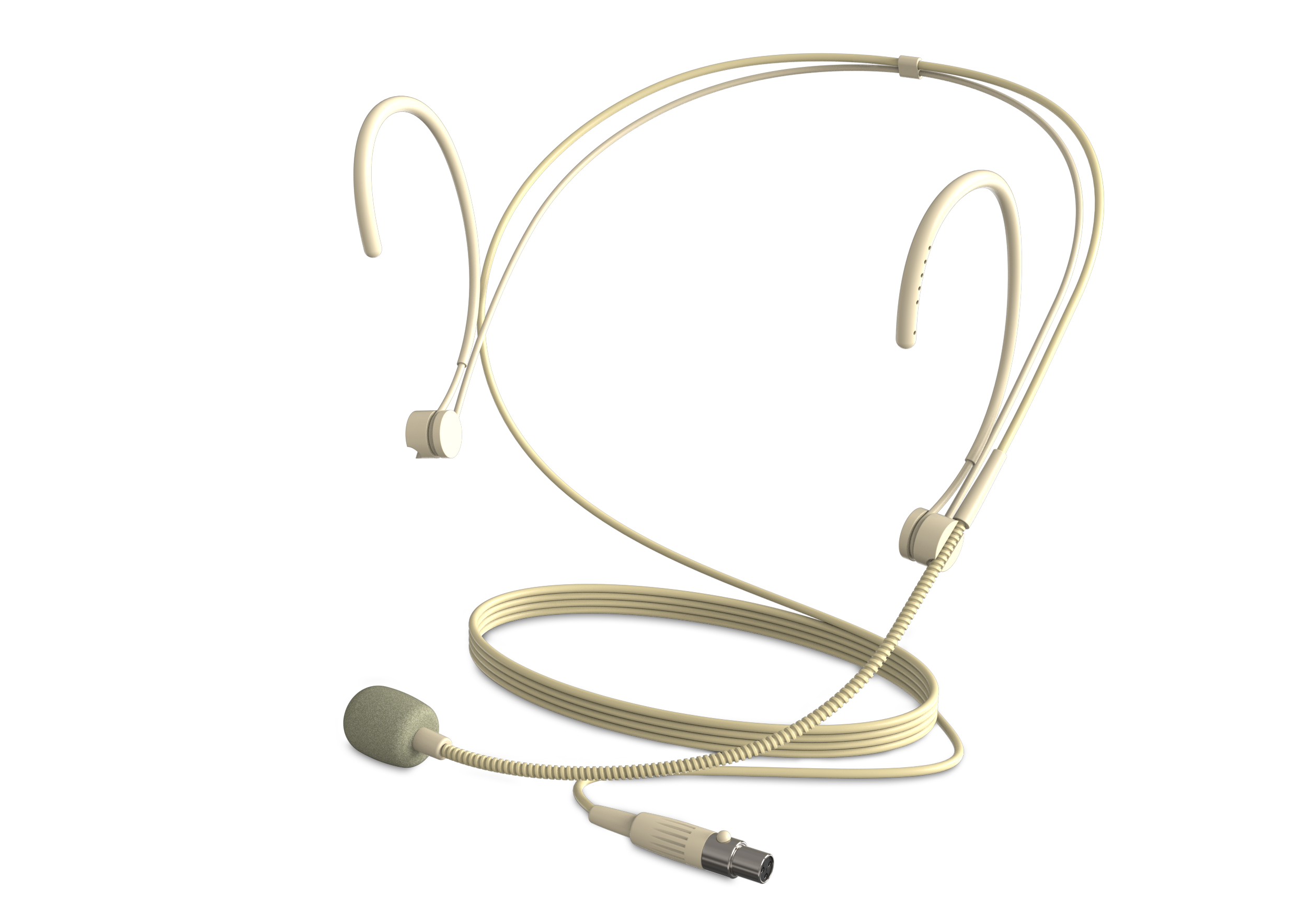 Audibax AWM-AHS 001 - Micrófono de Diadema Inalámbrico de Condensador Omnidireccional con Conector Mini XLR 3 Pines AWM-AHS 001