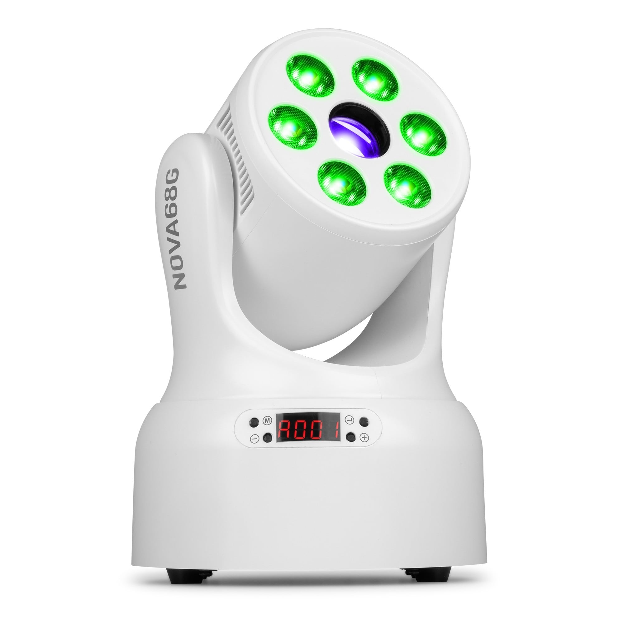 Beamz NOVA68G-WH Cabeza móvil Wash MH con gobo NOVA68G-WH Cabeza móvil Wash MH con gobo