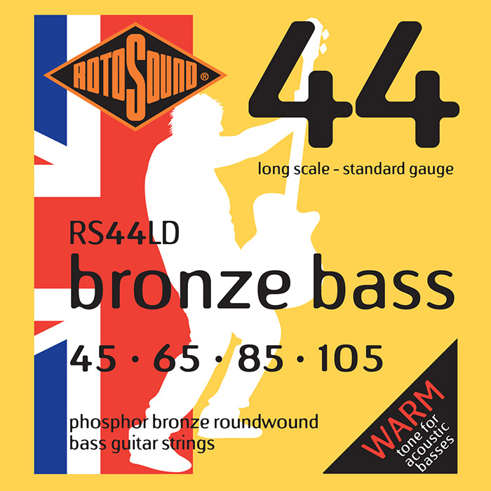 Rotosound Juego De Cuerdas Para Bajo Acústico Bronce 45-105 RS44LD