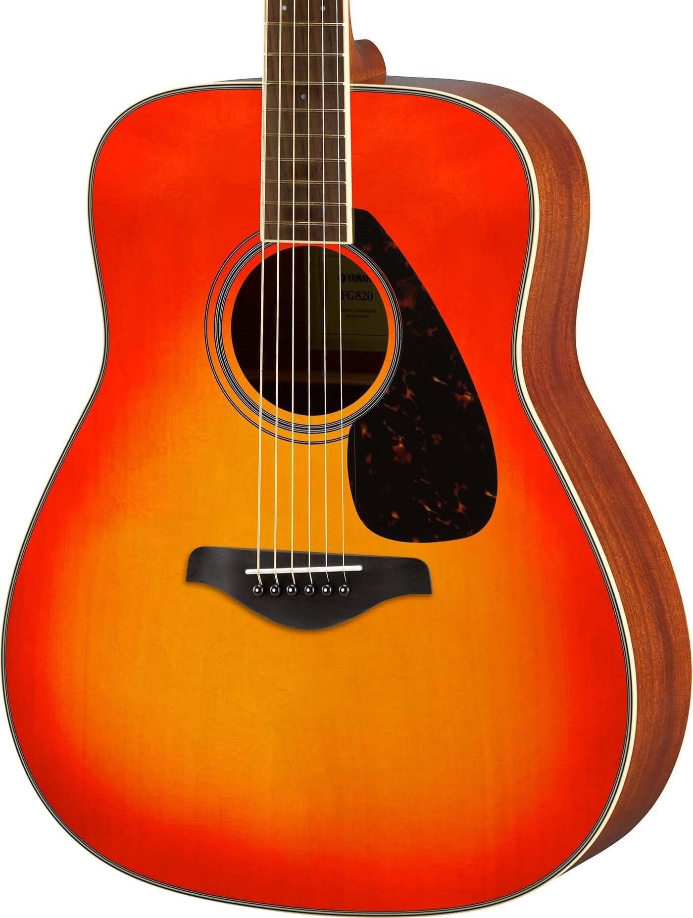 Yamaha FG830 AB Guitarra Acustica Autum Burst FG-830 AB