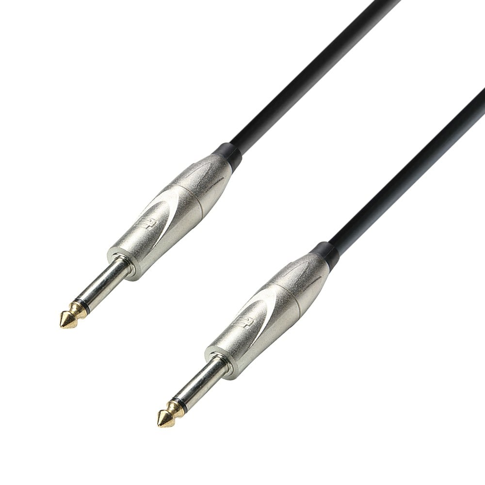Adam Hall Cables K3 IPP 0900 Cable de Instrumento de Jack 6,3 mm mono a Jack 6,3 mm mono 9 m K3 IPP 0900