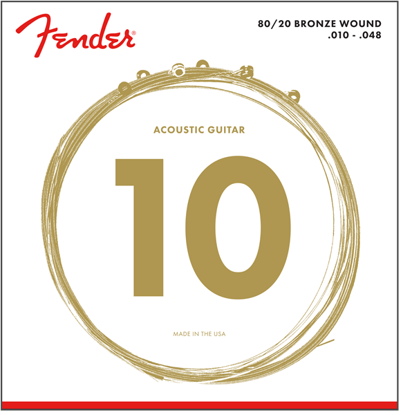 Fender Cuerdas Guitarra 70XL 80/20 010-.048 70xl